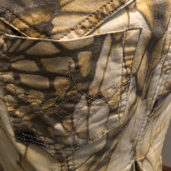 COPY - Just Cavalli Jean Skirt Size 44 US 8 Midi Low Rise - Picture 9 of 16